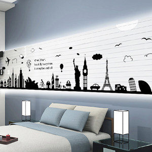 墙贴现代风格图片大全 点亮家居空间的艺术语言